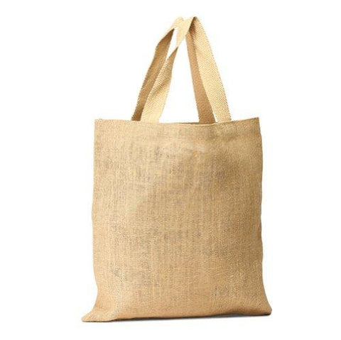 Wholesale Burlap Bags - Promotional Jute Tote Bags - TJ300