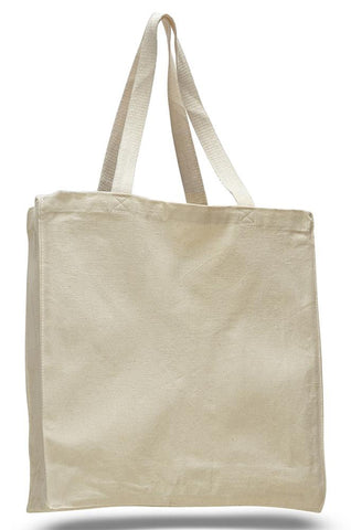Heavy Canvas Wholesale Tote bags With Full Gusset - TF230